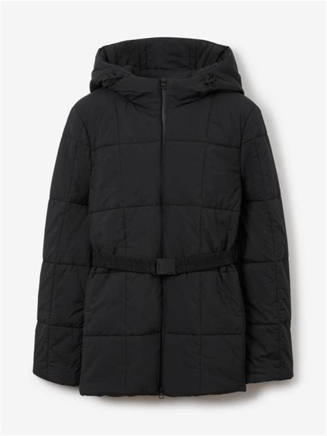 EKD Nylon Padded Jacket in Black 